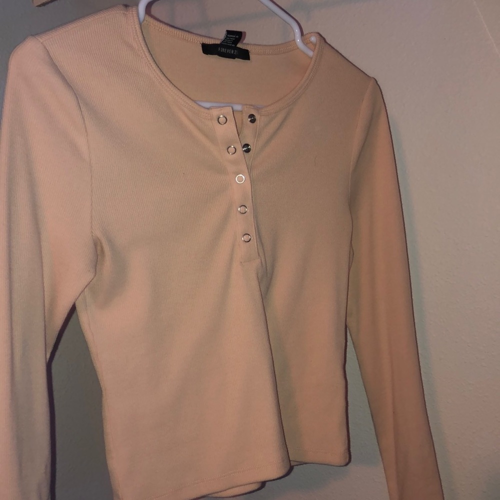Ribbed long sleeve